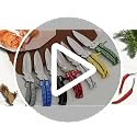 Kitchen Shears Heavy Duty, Poultry Shears, Safety Lock, Blue