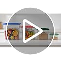 4Pack - 4QT Food Storage Containers with Lids & Handles, Polycarbonate Clear Airtight Food Container with Scale Marks for Bread Proofing, Flour, Commercial Grade, Restaurant & Kitchen, Square, Green