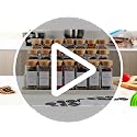 Spice Jars with Label,Seasoning Organizer,Spice Organizer,Glass Spice Jars