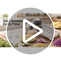 Mandoline Slicer for Kitchen-Finger Safe Track, Adjustable Vegetable Slicer