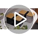 Japanese Bamboo Bento Box with Compartments and Utensils Stackable Lunch Box Includes Lunch Bag for Meal Prep Black