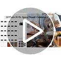 28 Pack 16 Oz Large Spice Jars Seasoning Containers Bottles with Label