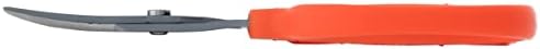 Chikamasa B-500SRF Curved Scissors with Fluorine Coating, Orange