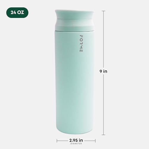 FORME - Blender Shaker Bottle, Double Insulated Stainless Steel, 23.7 oz - Image 3