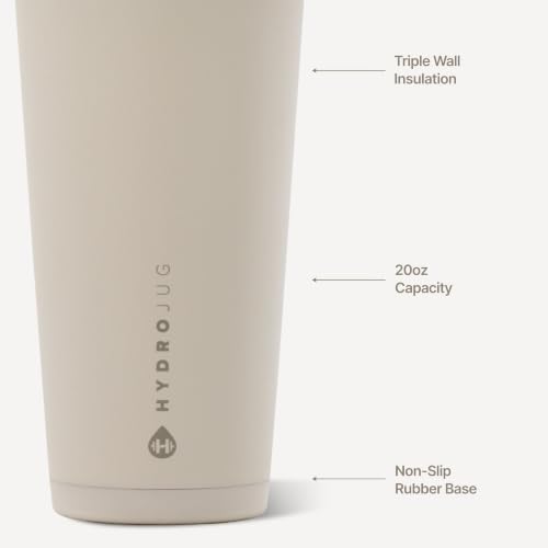 Everyday Tumbler 20 oz, Ceramic-Lined Straw Cup, Dune