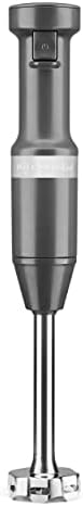KitchenAid Variable Speed Corded Hand Blender, KHBV53, Charcoal Grey by Unknown