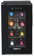 CWC-800CEN 8-Bottle Private Reserve Wine Cellar, Black & CWO-25 Electric Wine Opener, Stainless Steel