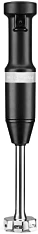 KitchenAid Variable Speed Corded Hand Blender, KHBV53, Matte Black by Unknown