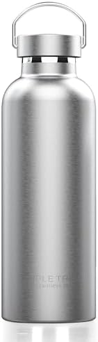 26OZ Vacuum Insulated Stainless Steel Water Bottle, Double Wall Wide Mouth Lids Keeps beverage Hot or Cold Sweat Proof