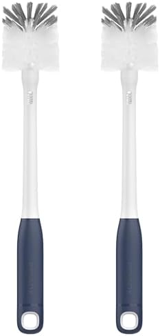 ROSEOK 2 in 1 Bottle Brush with Straw Cleaner Brush, Water Bottle Brush by ROSEOK