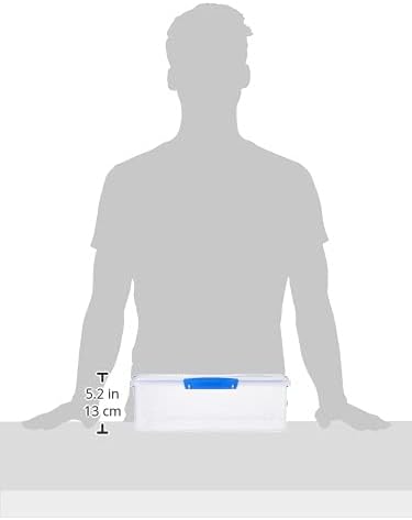 KLIP IT Large 7L Food Storage Container, Airtight & Stackable, Dishwasher, Freezer, & Microwave-Safe, BPA-Free