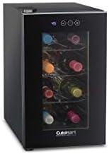 CWC-800CEN 8-Bottle Private Reserve Wine Cellar, Black & CWO-25 Electric Wine Opener, Stainless Steel