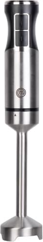 MasterChef Immersion Blender Handheld,Stainless Steel Hand Held Blending Stick Emulsifier,Puree Blender for Making Baby Food,Soup,Sauces,Powerful 400W Motor with Variable Speed Control,(Pack of 12) by MasterChef