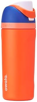 Owala FreeSip Kids Stainless Steel Water Bottle 16 oz Blue Citrus