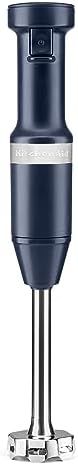 KitchenAid Variable Speed Corded Hand Blender, KHBV53, Ink Blue by Unknown