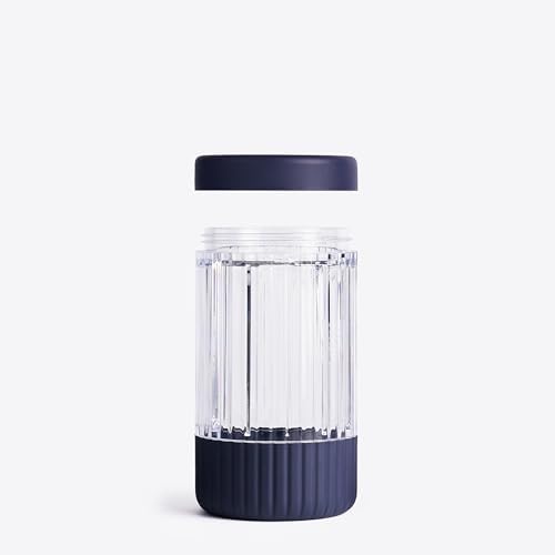 BEAST Beast Blending Vessel For Mighty 850 And Beast Mini Blender, Ultra-Thick Tritan Blending Vessel With Storage Lid (640mL, Navy) - Image 2