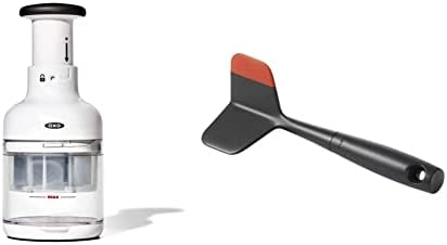 OXO Good Grips Vegetable Chopper (White) and Ground Meat Chopper (Black) by Unknown