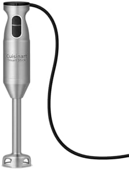 Cuisinart Smart Stick Corded Hand Blender, 2-Speed, Silver, CSB-175SVP1 by Cuisinart