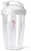 nutribullet® 24 oz To-Go Cups and colored flip-top lids (Pink/White) - Image 4