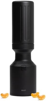 Beast Mini 600 Stainless Steel Countertop Blender, Carbon Black, 600W by Unknown