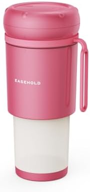 Portable Blender for Smoothies, Magnetic Rechargeable Mini Blender, 10.5oz by EASEHOLD