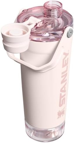 STANLEY Vitalize Shaker Bottle, 20 oz, Rose Quartz - Image 3
