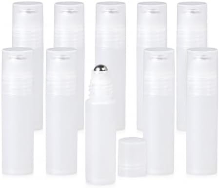 15ml Roller Ball Bottles 10 Pack Refillable Essential Oil by Unknown