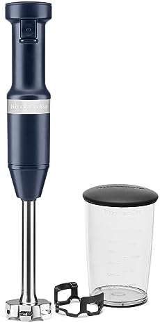 KitchenAid Variable Speed Corded Hand Blender, KHBV53, Ink Blue - Image 2