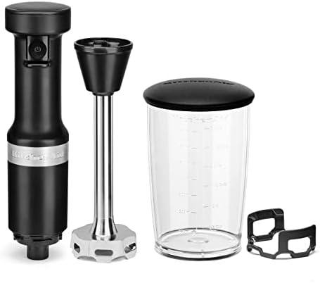 KitchenAid Variable Speed Corded Hand Blender, KHBV53, Matte Black - Image 3