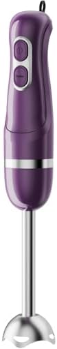 Immersion Blender Corded 400W, 2 Speed, Emulsifier, Blend, BPA-Free