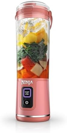 Ninja Blast Portable Blender, Cordless,18oz Vessel, Red Clay, BC151RY by Unknown