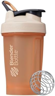 BlenderBottle Classic V2 Plastic Shaker Bottle 20 oz Peach by BlenderBottle