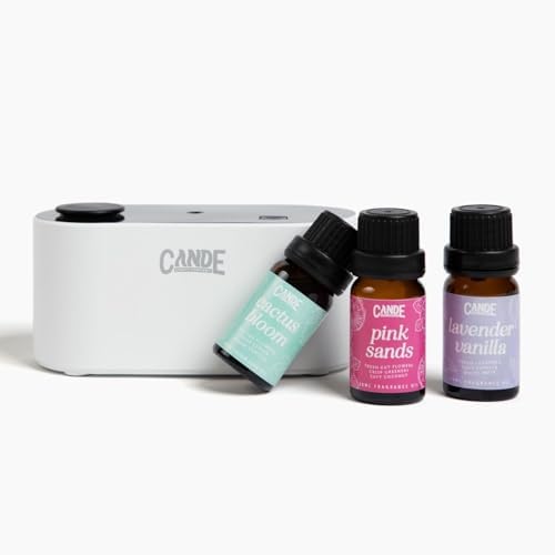 CANDECraftCo Waterless Travel Diffuser Gift Set, Christmas Scents, 3 Oils - Image 3