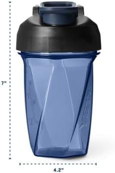 YETI Yonder Helimix Vortex Blender Shaker Bottle Holds up to 20oz | No Blending Ball or Whisk | USA Made | Portable Pre Workout Whey Protein Drink Shaker Cup | Dishwasher Safe, Seafoam (Pack of 2) - Image 5