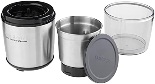 Cuisinart SG-10 Electric Spice-and-Nut Grinder,Stainless/Black,Mini,(Pack of 4) - Image 2