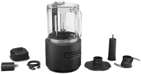 KitchenAid Go Cordless Food Chopper - battery included, Black Matte by Unknown