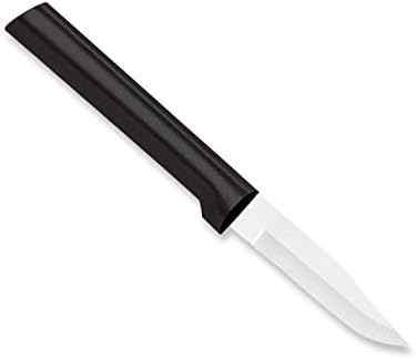 Cutlery Peeling Paring Knife (W202), Black, Pack of 6