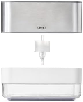 OXO Good Grips Stainless Steel Soap Dispensing Sponge Holder