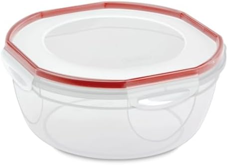 Ultra-Seal Bowl, Large Airtight Food Storage, 4.7 Qt, 4-Pack