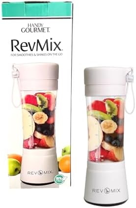Handy Gourmet RevMix(White) Make for Smoothies & Shakes On The Go - Image 4