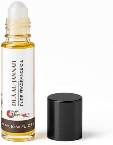 NY Spice Shop Dua Al- Jannah Musk Fragrance – Pack of 1 Musk Aroma Profile – Artisan Aroma Blend & Travel Friendly Perfume Oil for Pocket Perfume Bottle – Scent Collection Addition for Scent Lovers by NYSpiceShop