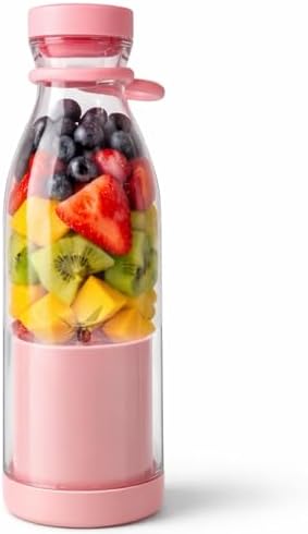 Portable Blender for Shakes & Smoothies, Personal Blender with 11.8 oz Travel Cup & Lid, Mini Blending Machine for Juice & On-the-Go Use by Unknown