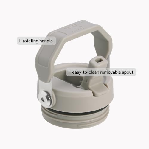 STANLEY IceFlow Flip Straw 2.0 Bottle, 24 oz, Frost