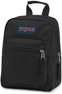 JanSport Big Break Insulated Lunch Bag - Small Soft-Sided Cooler Ideal for Class, Work, or Meal Prep, Black