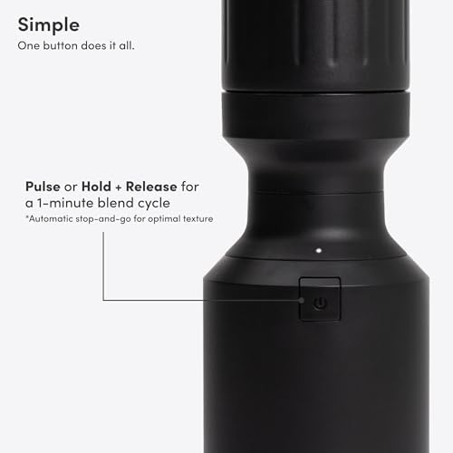 Beast Mini 600 Stainless Steel Countertop Blender, Carbon Black, 600W - Image 5