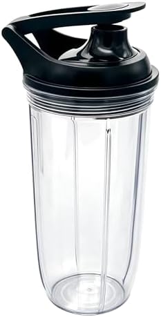 2PCS Replacement Blender Cup 32oz with Premium To-go-lid, Compatible with NutriBullet Blender Combo 1200W（NBF10500/NBF70500/ZNBF30400Z/ZNBF30500Z/NBF50400/NBF70500) - Image 2
