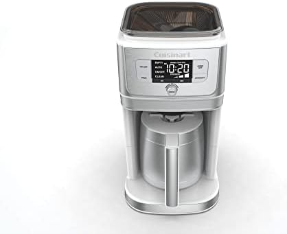 Cuisinart DGB-850 Burr Grind & Brew 10-Cup Coffeemaker with Thermal Carafe (White/Stainless) - Image 2