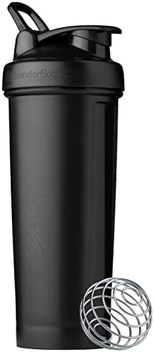 BlenderBottle Classic V2 Plastic Shaker Bottle 32 oz Black by BlenderBottle