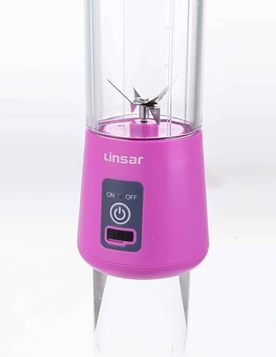 Purple Portable Blender for Shakes and Smoothies with Durable Stainless Steel Blades for Powerful Blending Performance, USB Rechargeable for Office, Gym, Kitchen and travel - Image 2