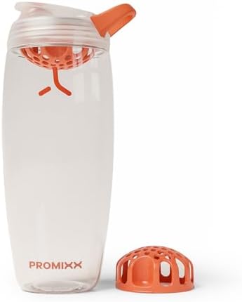 PROMIXX Pursuit Protein Shaker Bottle 32oz, Ecozen, Clear by PROMIXX